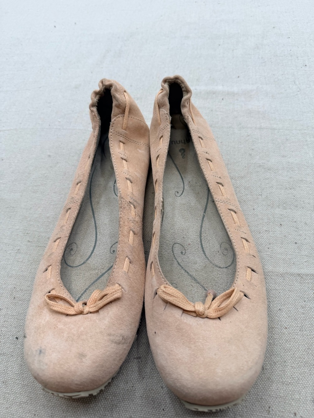 Ahnu Suede Ballet Flats